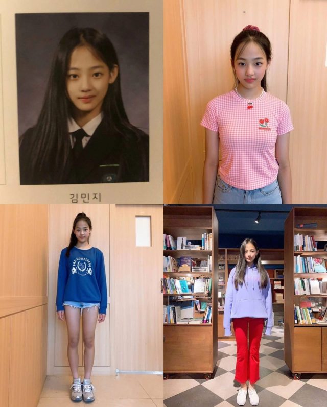 NewJeansミンジの幼少期が可愛すぎる!昔の写真はあるの?